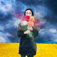 Flores. Collage, Digital Illustration, and Photo Retouching project by Pilar Santiño - 04.27.2018