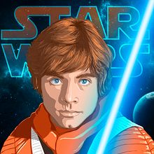 Star Wars Ein Projekt aus dem Bereich Digitale Illustration von Mónica Torralba - 27.04.2018