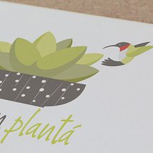 LOGO LA BIEN PLANTÁ. Design project by Eva Lí - 11.15.2018