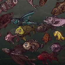 Fibonafish . Traditional illustration project by JUANJO NEZNA - 04.29.2018