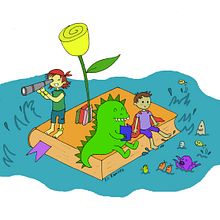 Ilustraciones de Sant Jordi para LECXIT (Lectura para el éxito educativo). Traditional illustration project by Eli Ramirez - 04.29.2018