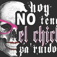 Print, mock up y camiseta real "Hoy no tengo el xixi pa` ruidos". Un proyecto de Bellas Artes, Diseño, Diseño de moda, Diseño gráfico e Ilustración tradicional de Lara Cuerdo Cabrera - 29.04.2018