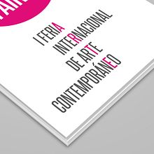 ART FAIR MÁLAGA 2017. Graphic Design project by Gonzalo García - 06.15.2017
