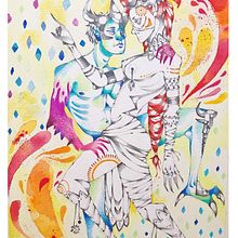 La amazona y el guerrero . Ilustrasi tradisional, Pencitraan Merek, Identitas, Kreativitas, Gambar Pensil, Dan Menggambar proyek oleh Agus Stanek - 05.01.2018