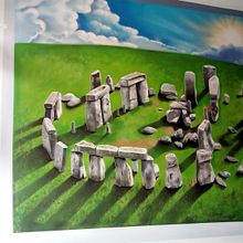 Stonehenge. Street Art project by Nextor Otaño - 04.07.2018