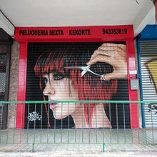 KeKorte. Street Art project by Nextor Otaño - 04.28.2018