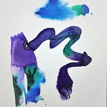 Descubriendo la mancha - experimentación. Un progetto di Illustrazione tradizionale di Florencia Regalini - 02.05.2018