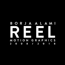 Reel. Un progetto di Motion graphics di Borja Alami Vidal - 03.05.2018