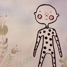 Niño Luna. Drawing project by Marietha Frantzen - 05.03.2018