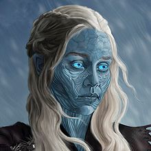 Daenerys final alternativo. Fine Arts, Concept Art, Traditional illustration, Digital Illustration, and Digital Painting project by Ana Belen Pedemonte Garcia - 09.22.2017