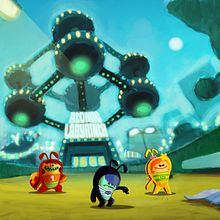 Concept art  "Bugsted". Animation, 2D Animation, 3D Animation, Sketching, Film, Video, TV, Comic, Creativit, Set Design, Traditional illustration, Digital Illustration, Stor, and telling project by Pedro Bascon - 01.01.2012