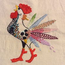 Mi Proyecto del curso: Técnicas de bordado: ilustrando con hilo y aguja Ein Projekt aus dem Bereich Collage von Mariana - 04.05.2018