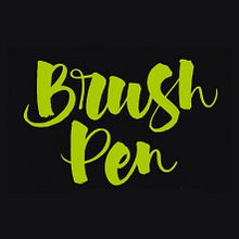 Carteles «Brush Pen Calligraphy Workshop». Calligraph, Design, Poster Design, and Graphic Design project by Leire y Eduardo - 05.07.2018