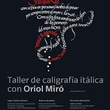 Carteles «Jornadas de Caligrafía en Arantzazu». Calligraph, Design, Poster Design, and Graphic Design project by Leire y Eduardo - 05.07.2018