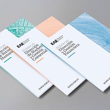 EAE Business School. Un proyecto de Diseño editorial, Diseño gráfico, Dirección de arte y Diseño de Victor Riba Campi - 05.09.2015