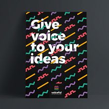 Voz. Un proyecto de Br, ing e Identidad, Dirección de arte, Diseño, Diseño de logotipos y Diseño gráfico de Victor Riba Campi - 16.08.2016