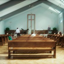 //Iglesia Pentecostes// . Architecture project by javier Gonzaga - 05.08.2018