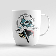 Taza calavera. Ilustração tradicional projeto de Gil Gijón - 25.10.2017
