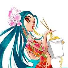 Dragon queen.. Un progetto di Fumetto, Character design e Illustrazione digitale di Josep Giró - 28.03.2018