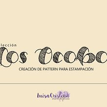 Colección Los Ocobos - Creación de pattern para estampación. Un proyecto de Creatividad, Diseño, Diseño de moda, Pattern Design, Diseño de producto y Diseño de vestuario de Luisa Crstina Avella Molina - 08.05.2018