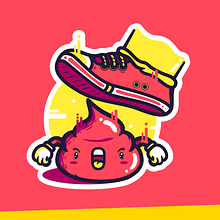 Personajes y Vectores #1. Character Design, and Traditional illustration project by Edwin Navarro Hernández - 05.09.2018