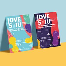Jovestiu. Logo Design, and Poster Design project by Àngels Pinyol - 07.10.2017
