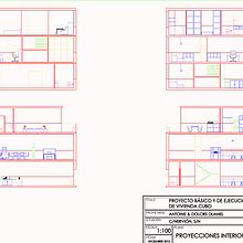 VIVIENDA CUBO 10x10x10. Un progetto di Interior design di Julia Cortés - 10.05.2018