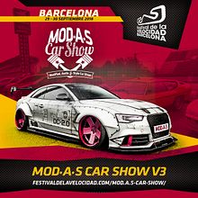 Evento Festival de la Velocidad Barcelona - MOD.A.S Car Show. Un projet de Br, ing et identité, Direction artistique, Design , Événements , et Publicité de Javier Gómez Ferrero - 26.07.2018