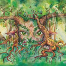 NINFAS. Ilustração tradicional, Artes plásticas, Criatividade, Desenho, Pintura, e Pintura em aquarela projeto de Henar Jiménez - 10.05.2018