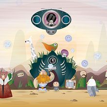Weirdo Land Ein Projekt aus dem Bereich Traditionelle Illustration von Mark Bertran - 11.05.2018