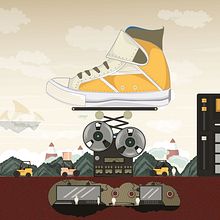 Shoe Project Ein Projekt aus dem Bereich Grafikdesign und Traditionelle Illustration von Mark Bertran - 11.05.2018