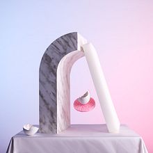 36 days of type '18. Art Direction, Set Design, Photograph, T, and pograph project by I'm blue I'm pink - 05.14.2018