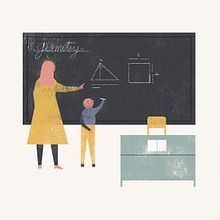 Back to school. Animation, and Traditional illustration project by Sandra Rilova - 05.14.2018