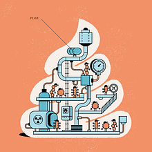 El Pais Semanal - Digestive Machine.. Traditional illustration & Infographics project by Mᴧuco Sosᴧ - 05.16.2018