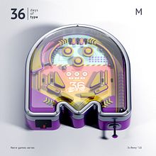 36 Days of type 05 | 2018. 3D, Traditional illustration, Lettering, T, and pograph project by Sr Reny - 05.15.2018