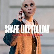 Share / Like / Follow. Projekt z dziedziny Produkcja audiowizualna i Film użytkownika Daniel Bargalló - 16.05.2018
