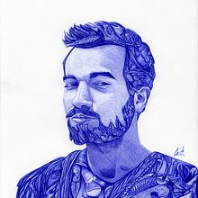 Ilustraciones con boli bic. Fine Arts, Photograph, and Traditional illustration project by Alberto Castilla Quejada - 05.16.2018