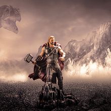 Thor  En la Era Jurásica. Photograph project by David Brat - 05.17.2018