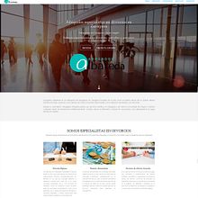 Abogados Albareda - Web Ein Projekt aus dem Bereich Webdesign von Mario Fratello - 17.05.2018