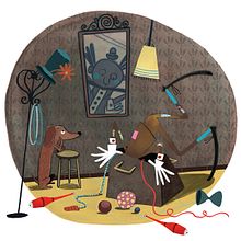 Va de nassos, Cavall Fort. Un proyecto de Ilustración tradicional y Pintura de marta moreno - 17.05.2018