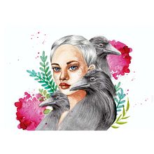 ENTRE CUERVOS. Un proyecto de Ilustración tradicional de Luz Stella Romero - 30.01.2018