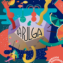 Cartel para "La pulga" San miguel de allende, Mexico. Graphic Design, and Vector Illustration project by Luisa Sirvent - 05.19.2018