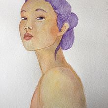 Nuevo proyecto retrato. Traditional illustration project by Cecilia Aguilera - 05.20.2018