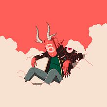 The number of the Beast Ein Projekt aus dem Bereich Zeichnung, Grafikdesign, Traditionelle Illustration, Digitale Illustration, Lettering, T und pografie von Loor Nicolas - 05.05.2018