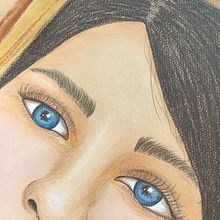 Mi Proyecto del curso: Ilustración con pastel y lápices de colores. Projekt z dziedziny Trad, c i jna ilustracja użytkownika MARIA VERONICA H LOPEZ - 21.05.2018