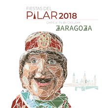 Cartel La Pilara 2018. Design, and Traditional illustration project by Pilar Y Atienza - 02.21.2019