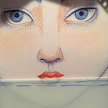 Cartel para la 24 edición de la Mostra de Cinema Llatinoamericà de Catalunya. Un projet de Collage de Sonia Alins Miguel - 26.01.2018