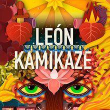 LEÓN KAMIKAZE BOOK COVER. Graphic Design, Traditional illustration, Digital Illustration, and Vector Illustration project by Dani de Julio - 02.22.2016