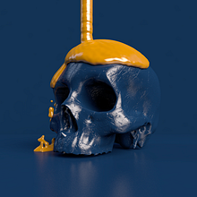 LIQUID THINGS #2. 3D, Animation, 3D Animation, Art Direction, and Motion Graphics project by Dani de Julio - 03.15.2018