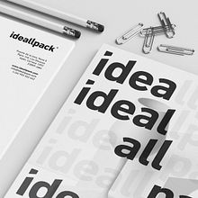 Ideallpack | Identidad Ein Projekt aus dem Bereich Br, ing und Identität, Grafikdesign, Naming und Verpackung von Javier Real - 24.05.2018